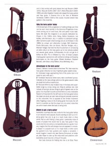 Fingerstyle Guitar Magazine - The Inevitable Harp Guitar - no.66 pg43