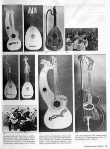 Frets Sept playing the harp guitar 1988 pg51 - historical stringed instruments and harp guitars