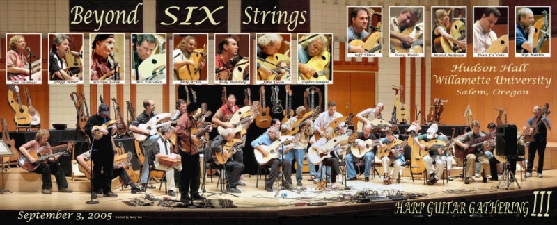 Beyong Six Strings concert for the International Harp Guitar Festival
