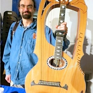 30.Benoît Meulle-Stef with harp guitar
