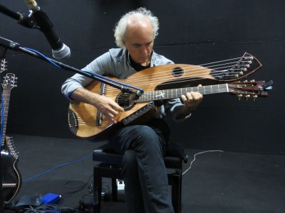 27. John Doan Rehearsing Yong Harp Guitar