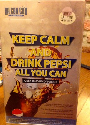 63. Keep Calm with Pepsi