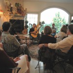 john doan harp guitar retreat Nate opens the show for John during Saturday nights house concert