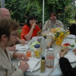 john doan harp guitar retreat meal time with conversations