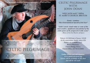 Celtic Pilgrimage John Doan Cletic postcard sample