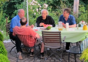 John Doan Harp Guitar Retreat Lunch