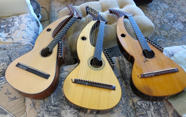 Jay buckey shop harp guitar