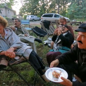 Harp Guitar Retreat 2013 Campfire8