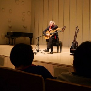 John Doan Xian China performing in concert hall in front of the audience