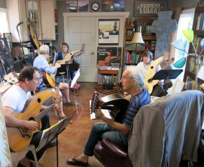 Harp Guitar Retreat Morning Class