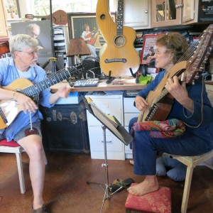 4. Harp Guitar Retreat 2014 James Schaller and Angele Blanton