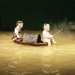 102. Water Puppet boat