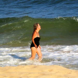 86. Deirdra in the Surf