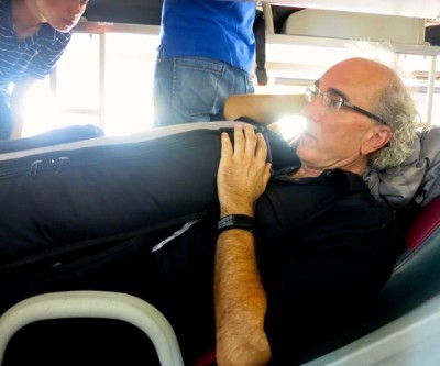 John Doan harp guitar on Bus Vietnam