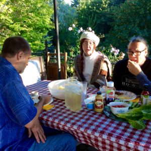 6. John Doan's Harp Guitar Retreat Lunch